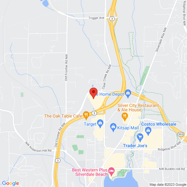map of the area